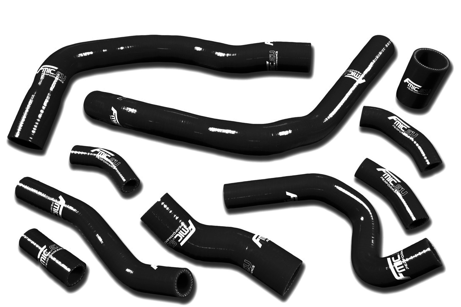 przewody-silikonowe-do-ukladu-chlodzenia-mini-cooper-s-r52-r53-01-06 Kit de mangueras de silicona para refrigerante de radiador FMIC.EU para Mini Cooper S R52 R53 1.6 2002-2008 - Negro - Imagen 1