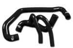 Kit de mangueras de silicona para refrigerante de radiador FMIC.EU para Citroën Saxo VTS Peugeot 106 GTI 16V TU5J4 1996-2004 - Negro