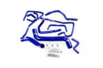 Kit de mangueras de refrigerante de radiador de silicona FMIC.EU para Subaru Impreza WRX STI GDB EJ20 2008-2011 - Imagen 2