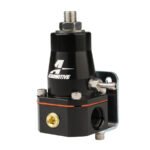 Fuel pressure regulator Aeromotive EFI Billet, 2x -6 inlet & -6 return, (Black Anodized Version of 13129) AEI 13136