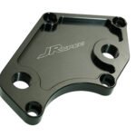 Oil cooler relocator for Audi 2.5 TFSI