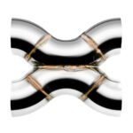 Welded X-Pipe FMIC.Pro 76mm 304 stainless steel