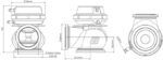 Wastegate Turbosmart TS-0506-1002 Gen4 Hyper-Gate45 7PSI - Imagen 5