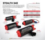 Bomba de combustible Aeromotive 11569 340 Stealth GM 340 l/h (entrada descentrada en línea con salida - N/P 11169) - Imagen 2