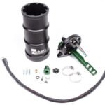 Tanque de compensación de combustible FST-R con regulador de presión de combustible integrado para vehículos de titanio E5LM Radium Engineering