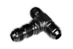 Conector en T macho/macho/macho AN8 negro - Imagen 2