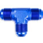 Conector en T macho/macho/macho AN10/AN10/AN10 azul