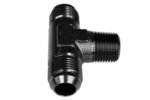 Conector en T macho/macho/macho AN6-1/8 NPT-AN6 negro - Imagen 4
