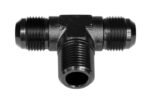 Conector en T macho/macho/macho AN6-1/8 NPT-AN6 negro - Imagen 3