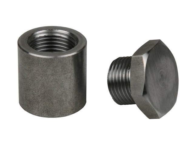 tulejka-innoavte-do-montazu-sondy-z-zaslepka-2-5cm Kit de tapón/tapón extendido Innovate (acero inoxidable), 2,5 cm de altura. - Imagen 1