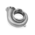 Carcasa de turbo JRspec GT35 / GTX35 de acero inoxidable con doble brida en V TH A/R .82 - Imagen 2