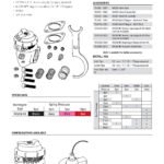 Válvula de descarga Turbosmart WG38 GenV Ultragate 38 7 psi Azul