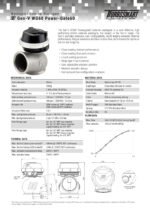 Wastegate Turbosmart TS-0555-1012 WG60 GenV Powergate 60 14 psi