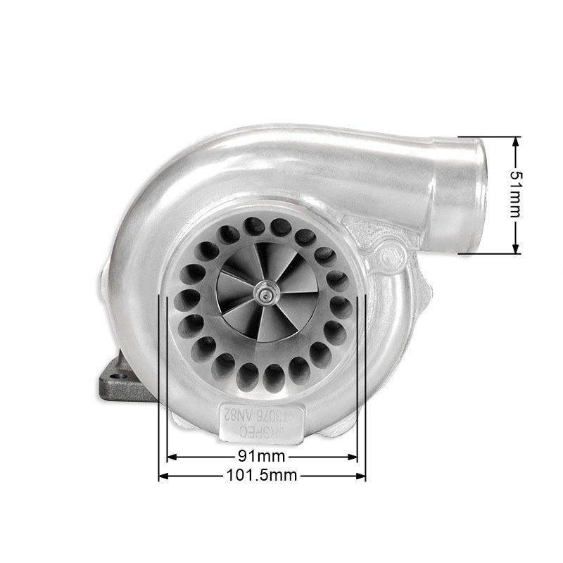 turbosprezarka-jrspec-gt3582r-jb-t3-82-4-bolt_11 Turbocompresor JRspec GT3582R JB T3 .82 żeliwo - Imagen 1