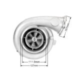 Turbocharger JRspec GT45R SB