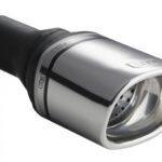 Universal Exhaust Tail Pipe Muffler Tip rectangular 100×75mm lenght 120mm