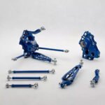 BMW F20 F21 F22 F30 F32 F33 F36 Rear Suspension Drop Knuckle Kit Wisefab - Imagen 3