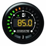 Indicador digital Innovate 3904 MTX, porcentaje de etanol y temperatura del combustible.