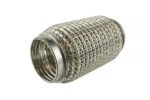 Conector flexible de escape reforzado de 63 mm x 100 mm
