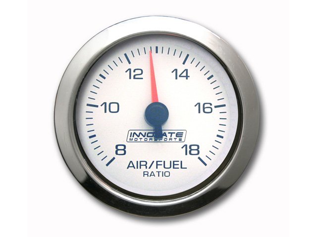 zegar-afr-g4-innovate-biala-tarcza AFR G4 Gauge, Innovate (white) - Imagen 1