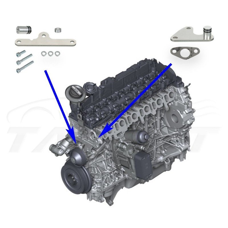 zestaw-do-usuniecia-ukladu-egr-w-silnikach-bmw-n57-n57s-3-0-diesel_2 EGR VALVE + EGR COOLER DELETE KIT FOR BMW N57 N57S 3.0 DIESEL ENGINES - Imagen 1