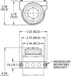 Billet Master Cylinder Reservoir Kit Wilwood 260-12697