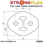 000004B: Exhaust mount hanger 36mm