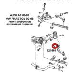 021664A: Tuleja wahacza frontego - tylnego SPORT