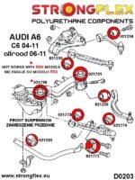 026213A: Front subframe bush kit SPORT - Imagen 3