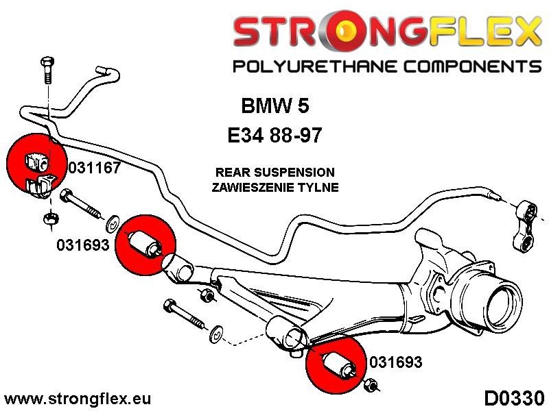 031167b-tuleja-stabilizatora-tylnego-bmw-e24_26 031167B: Rear anti roll bar bush - Imagen 1