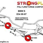 031167B: Rear anti roll bar bush