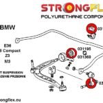 031183A: Front anti roll bar bush SPORT