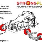 031736B: Tuleja tylnego dyferencjału - frontal E36 M3 EVO