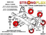 036233A: Kit completo de bujes de suspensión para E39 Sedán SPORT - Imagen 25