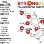 071468A: Casquillo del brazo inferior exterior trasero SPORT