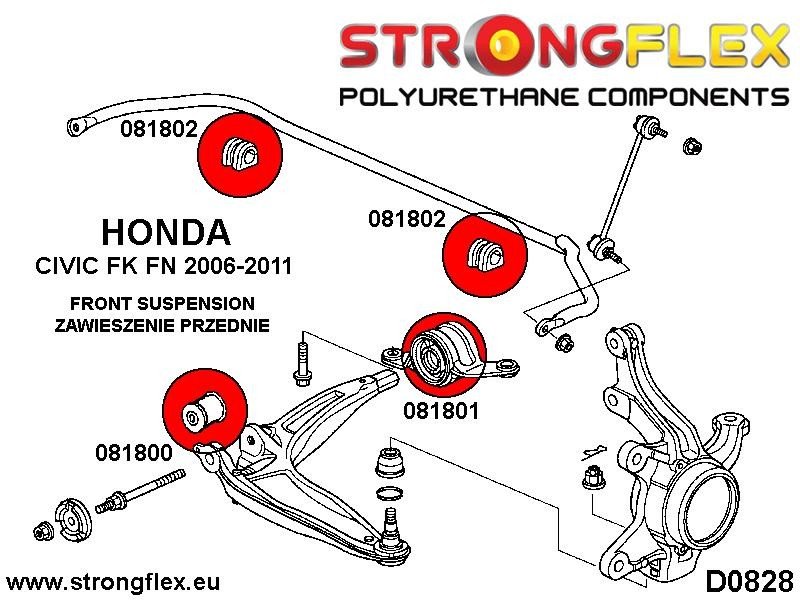 081802a-tuleja-stabilizatora-przedniego-sport-honda-civic_8 081802A: Tuleja estabilizadora frontego SPORT - Imagen 1