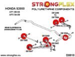 086151B: Kit de bujes de suspensión trasera AP1