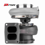 Turbocompresor Pulsar PSR 488 1.32 T6 con entrada dividida, salida de 3/4" Marmon, rueda de turbina de 96/88 mm con cojinete de fricción