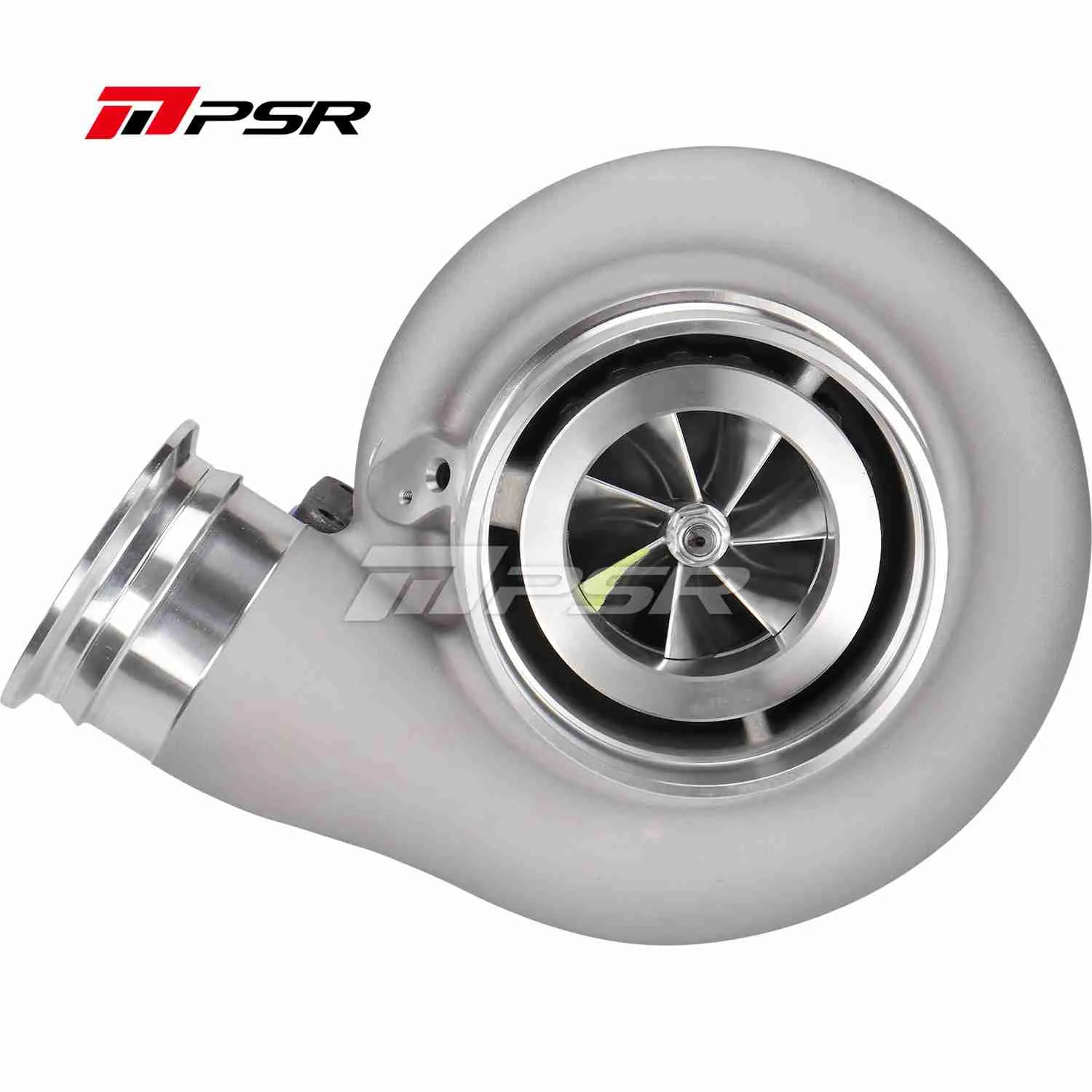 100140435 Turbocharger Pulsar PSR 492 1.58 T6 Open Inlet 3/4" Marmon Outlet Journal Bearing - Imagen 1