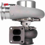 Turbocompresor Pulsar PSR 485G 1.45 T6 con entrada dividida, salida de 3/4" Marmon, rueda de turbina de 96/88 mm con cojinete de fricción
