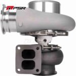 Turbocompresor Pulsar PSR 488G 1.25 T4 con entrada dividida y salida de 1/2" Marmon con cojinete de fricción