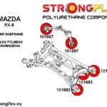 101684A: Viga trasera - casquillo trasero SPORT