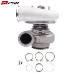 Turbocompresor Pulsar PSR 8085E 1600HP DV 1.15 Entrada V-Band de 3" Salida V-Band de 4" Rodamiento de bolas