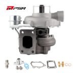 Turbocompresor Pulsar PSR 2871 Gen1 .86 T25 Entrada Salida de 5 pernos Estampado 11.6 psi Rodamiento de bolas