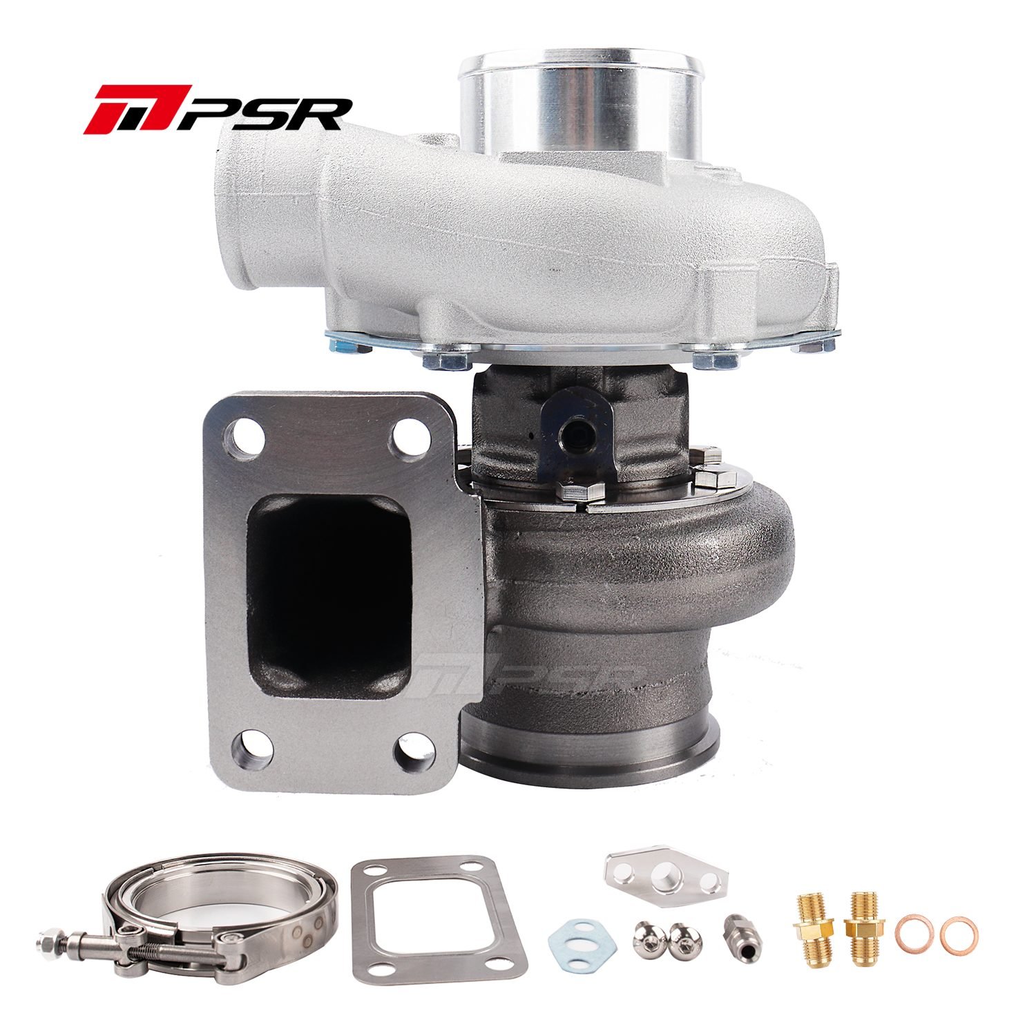 102135773 Turbo Pulsar PSR 3576 Gen2 .63 T3 Entrada abierta Salida V-Band de 3" Rodamiento de bolas - Imagen 1
