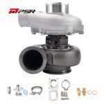 Turbocompresor Pulsar PSR 3576 Gen2 1.01 Adaptador Entrada T4 Salida V-Band de 3" Rodamiento de bolas