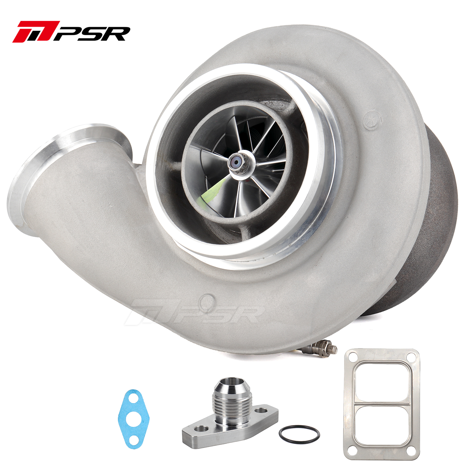 102140508 Turbo Pulsar PSR 475DG 1.32 T6 con entrada dividida y salida Marmon de 3/4" con rodamiento de bolas. - Imagen 1