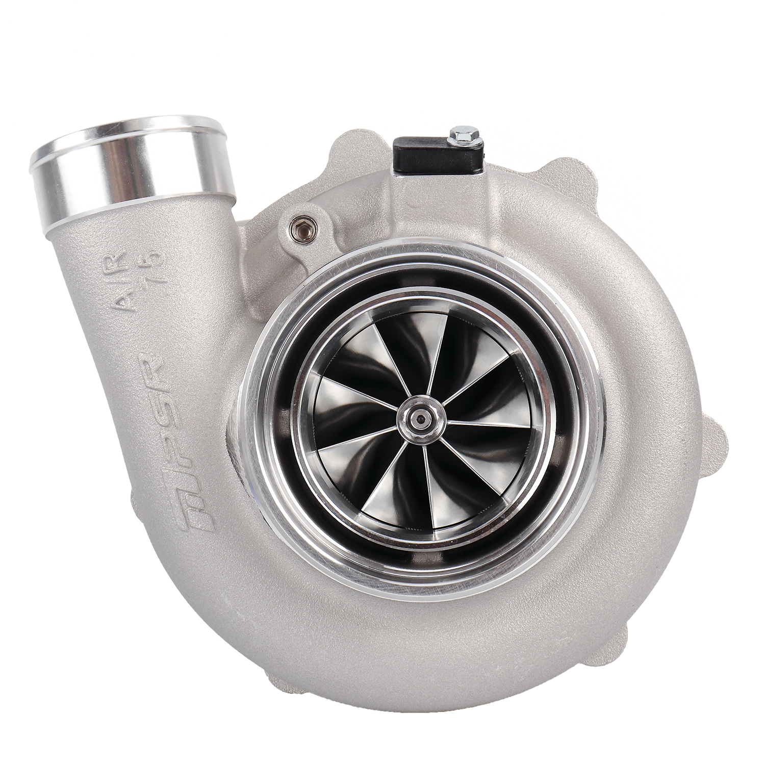 102152814 Turbocompresor Pulsar PSR 6262G 900HP .63 Acero inoxidable T4 Entrada abierta Salida V-Band de 3" Rodamiento de bolas - Imagen 1