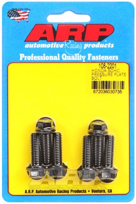 108-2201 Pernos de la placa de presión de la tapa del embrague ARP para Honda D15 D16 SOHC - Imagen 1