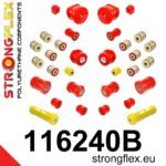 116240B: Kit completo de bujes de suspensión